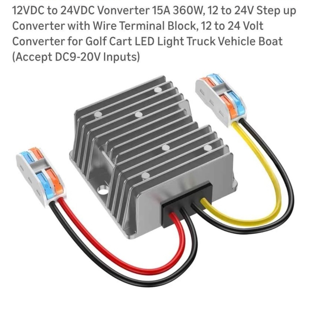 Converter For Golf Cart Led Light